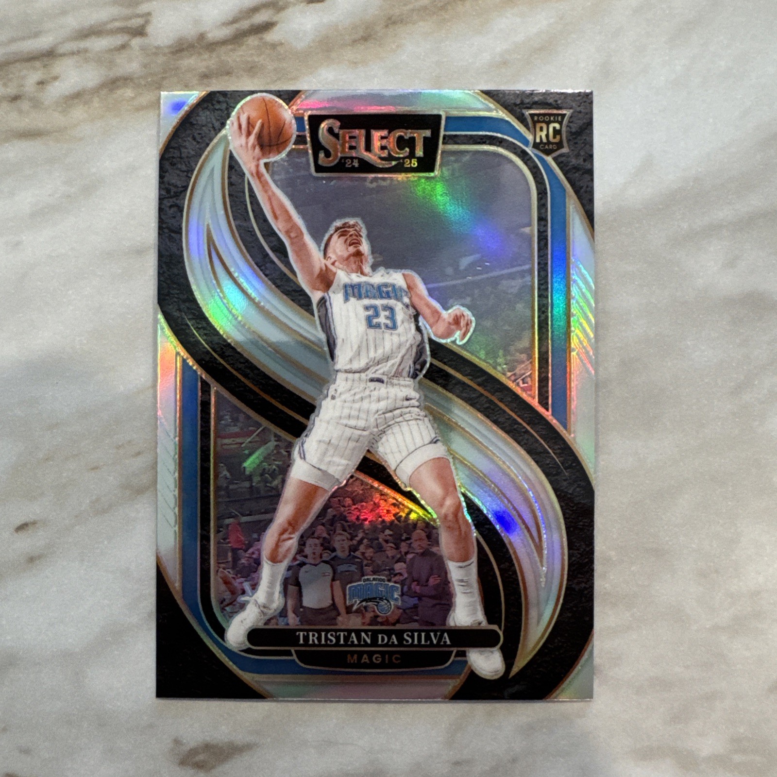 2024 Select Tristan da Silva Premier Level Silver Prizm RC #167 Orlando Magic