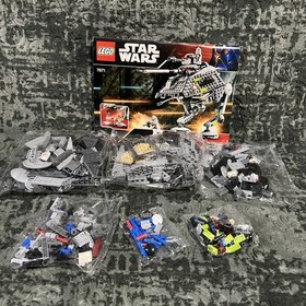 7671 AT-AP WALKER star wars lego set complete factory sealed OPEN BOX