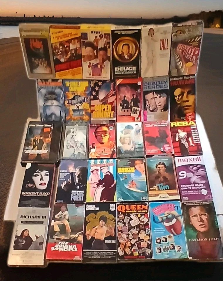 Panasonic VHS Mega Bundle V.5 SET 30 VHS TAPES -&- Panasonic VHS PLAYER TESTED - Image 2 of 4