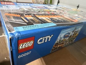 *NEW* LEGO CITY City Square (60097) Train Helicopter Copter Tow Truck Car Store