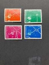 Szwajcaria 1952 zestaw wiadomości niestemplowane