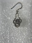 Malachite Serling 925 Earrings French Wire Vintage — photo 5