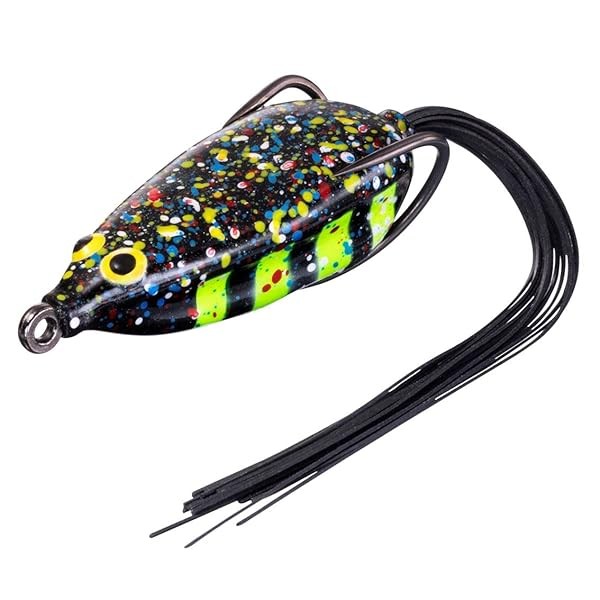 Daiwa STEEZ SNAPPY FROG 48mm Artistic Black Bass lure From Stylish anglers J FS