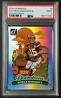 PATRICK MAHOMES PSA 9 2025 PANINI DONRUSS #8 DOWNTOWN! SP CHIEFS 7057