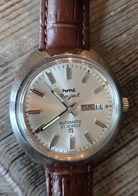 HMT Rajat (Citizen licensed movement) 21 Jewel Automatic Men's Watch Silver Dial