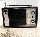 Working National Panasonic R-245JB 2-Band 8-Transistor Radio (c. 1965)