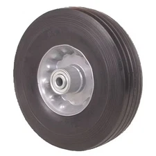 Manufacturer Varies Solid Rubber Wheel,8 in.,250 lb.,Ribbed 1NXB8 Manufacturer