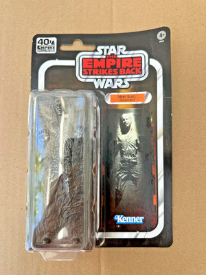 Hasbro Star Wars Black Series 6'' 40th ESB HAN SOLO CARBONITE NEW NON-MINT