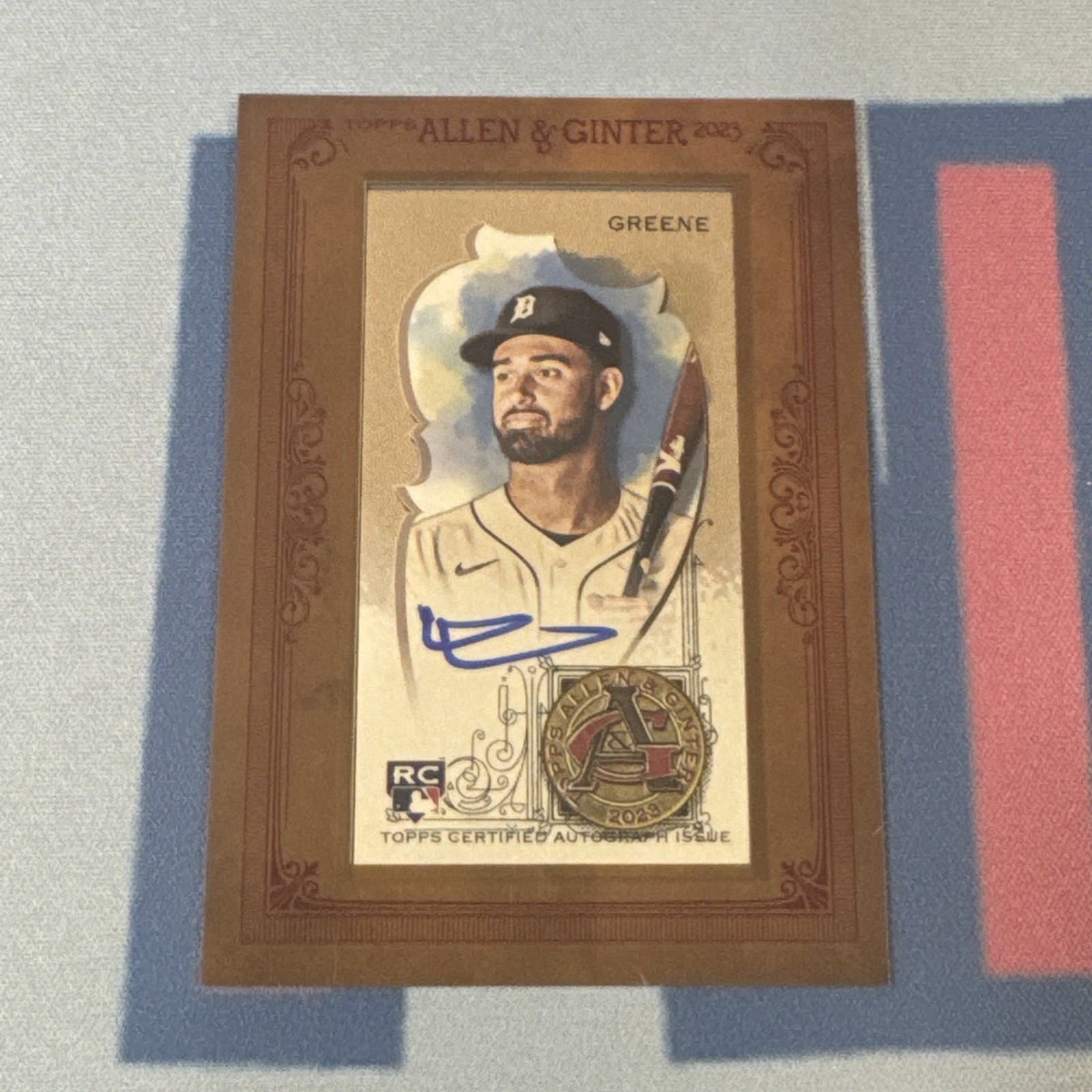 2023 TOPPS ALLEN & GINTER RILEY GREENE AUTOGRAPH AUTO