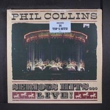 PHIL COLLINS: serious hits...live ATLANTIC 12" LP 33 RPM Sealed