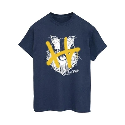 Harry Potter - Camiseta Hufflepuff Spray de Algodón para Mujer UTBI28194_1 - Imagen 1 de 4