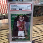 2024 Panini Prizm - Rookie Variations Jayden Daniels #17 Green Wave Prizm
