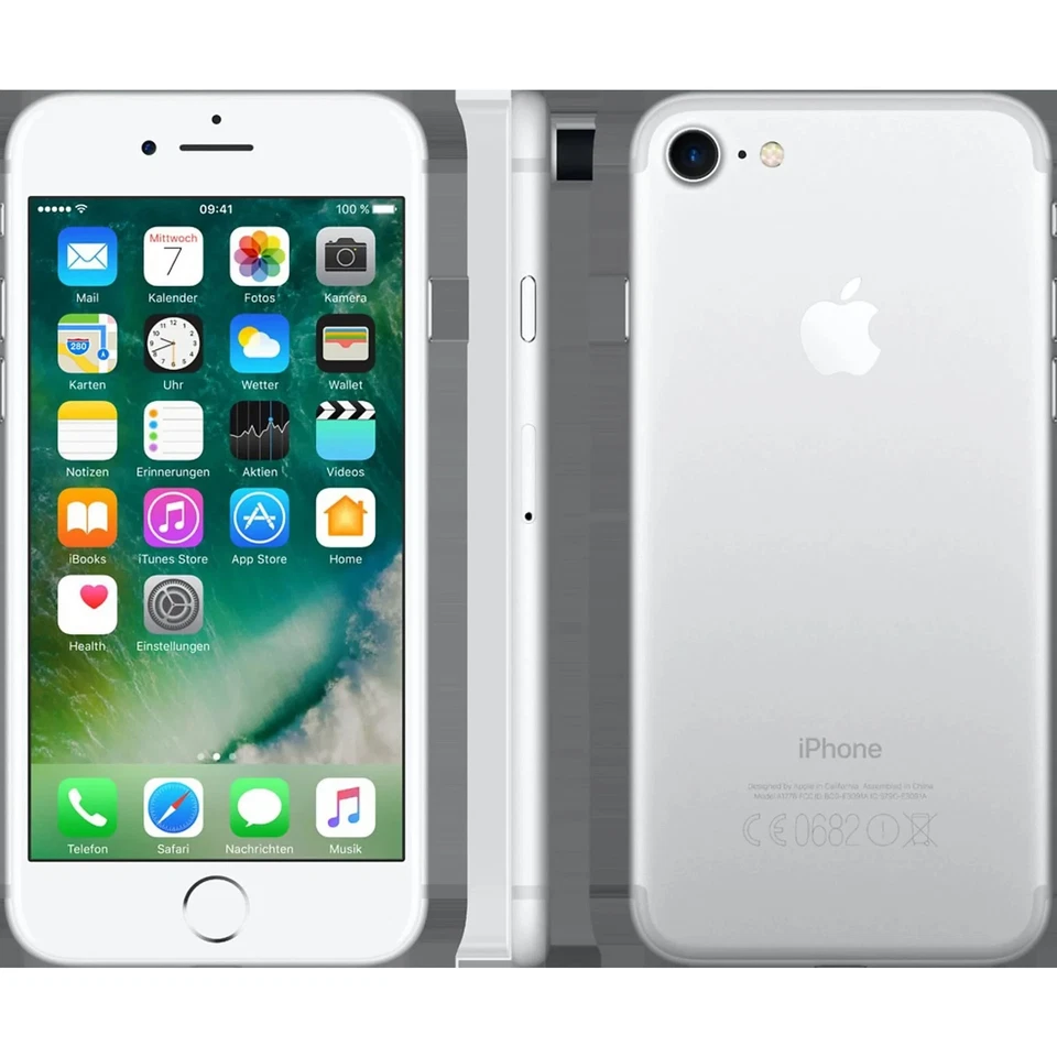 SMARTPHONE APPLE IPHONE 7 PLUS 128GB 4G LTE CHIP A10 FUSION IOS 12 12 MP ARGENTO - Immagine 3 di 4