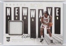 2020-21 Panini Noir New Wave Jerseys 75/99 Precious Achiuwa #NW-PRE 0ie5