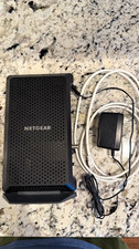 NETGEAR Nighthawk Cable Modem CM1200, 4 LAN Ports, Ethernet, cords included