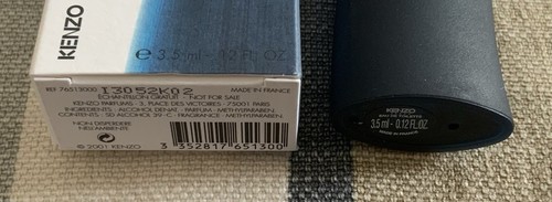 Rare Discontinued Kenzo Homme EDT 5ml - Picture 2 of 2
