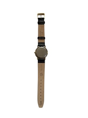 Hamilton Registered Edition 6210 men watch white dial quartz gold