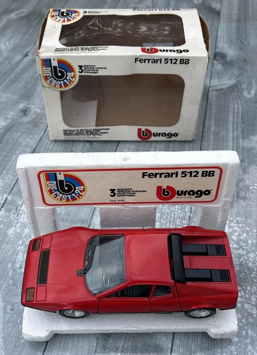 Bburago Ferrari 1:24 Vintage Manufacture Diecast Cars, Trucks
