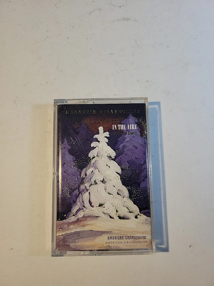 Mannheim Steamroller Christmas In The Aire Cassette Chip Davis Album Holiday Foto 2 de 4