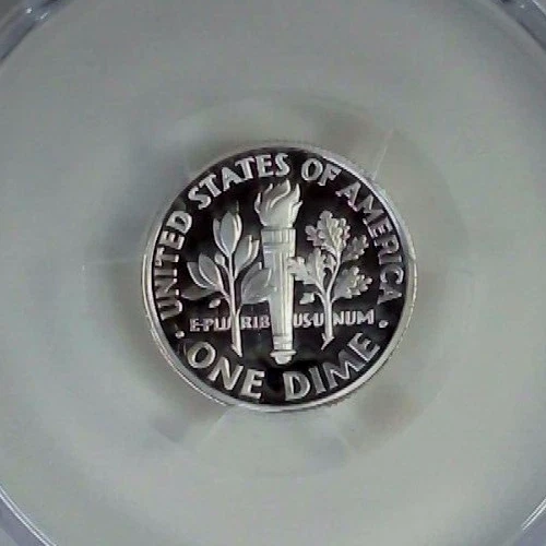 2007-S 10C Roosevelt Dime  PCGS PR69DCAM 90% Silver 23ato0219 - Image 4 of 4