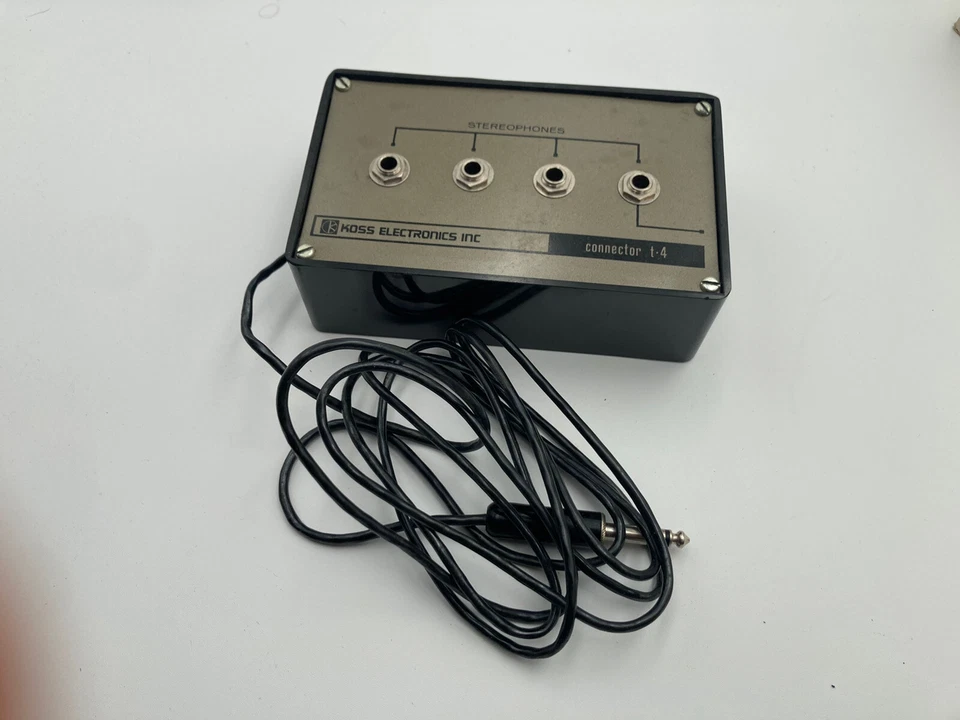 Koss Stereophone Headphone Connector Distribution T-4 - Image 2 of 2