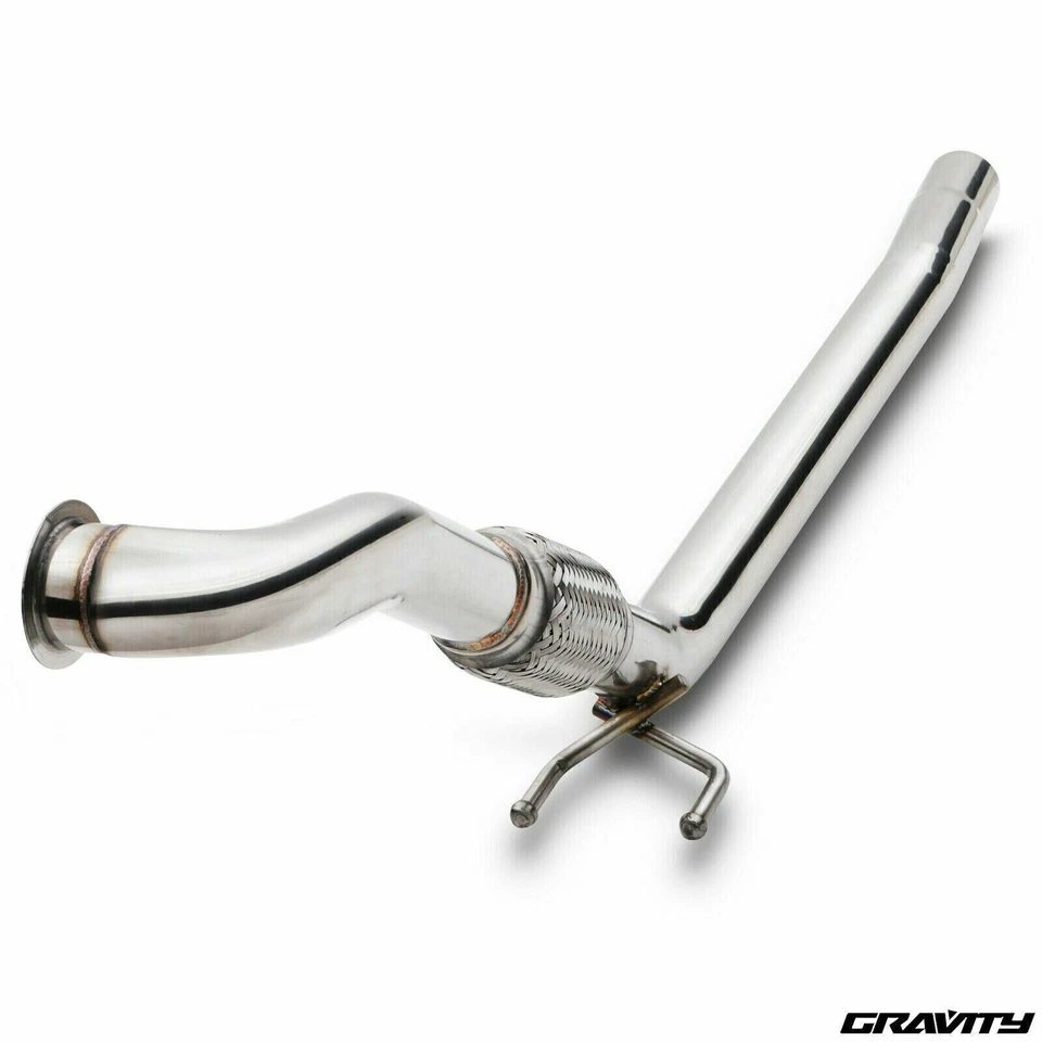 2.25" STAINLESS RACE DE CAT EXHAUST DECAT DOWNPIPE FOR AUDI A3 8P 2.0 TDI 03-12