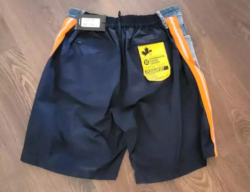 -75%OFF Dsquared2 denim bermuda relaxed shorts: size 48 real size M waist 40cm - Picture 15 of 15