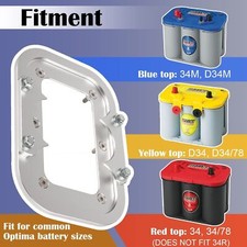 For Optima Red Top 34 Yellow Top D34 Blue Top 34m Battery Mount Tray Usa For Optima Red Top 34 Yellow Top D34 Blue Top 34m Battery Mount Tray Usa
