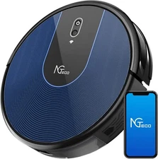 Robot Vacuum Cleaner-NGTeco 2500Pa Suction Self-Charging Robotic Vacuums Works