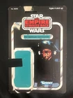 Star Destroyer Commander vintage Star Wars figure card Kenner 1980 cardback 31B