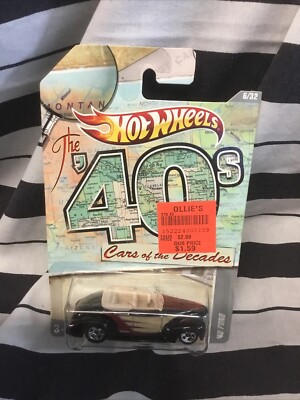 Hot Wheels The '40s Cars of The Decades '40 Ford #6/32