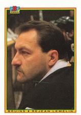 Rejean Lemelin 1990-91 Bowman Hockey #32 Bruins