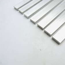 .375" x 2" Aluminum 6061 FLAT BAR 18.5" Long new mill stock QTY 7 sku K617