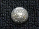 Pre -Civil Wat Silvered Artillery Button - Plated
