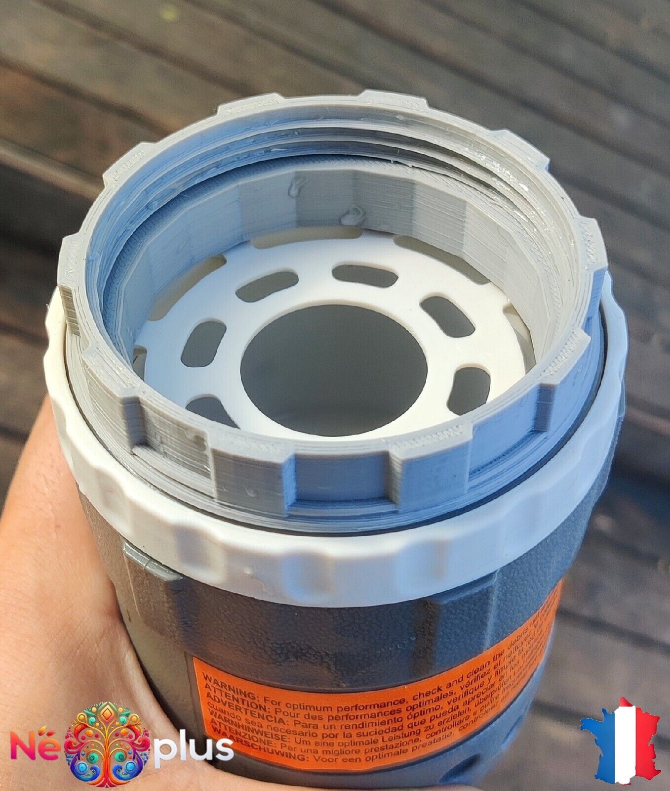 ADAPTATEUR ROBOT INTEX ZX300 ZX100 ZX50 POUR PISCINE YSAKI (72 mm par 80 mm)