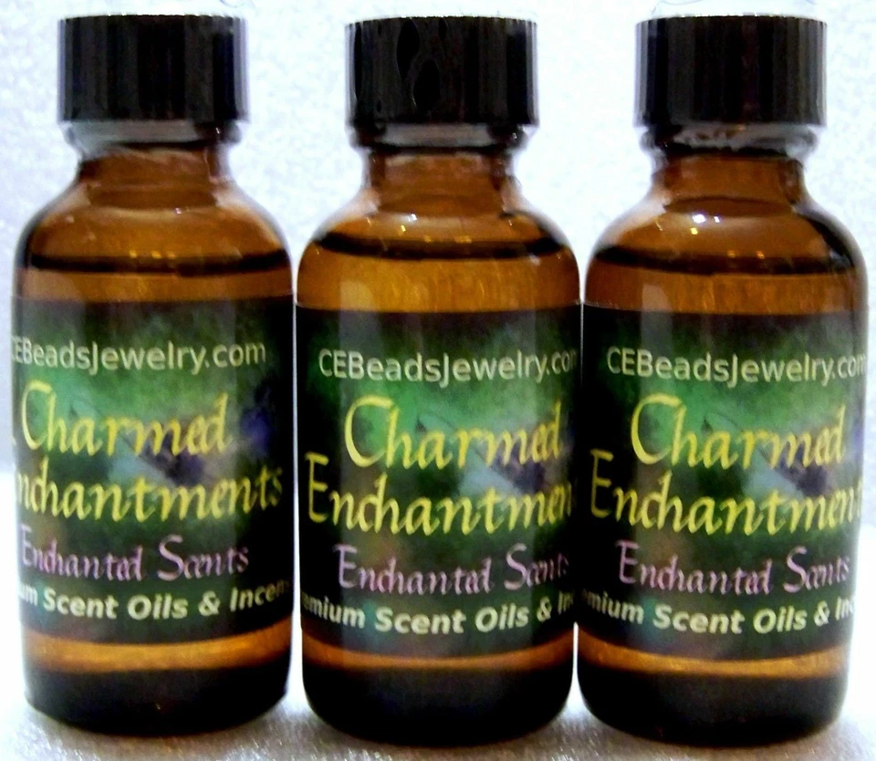 Scent Oils Cosmetic Grade A++ Enchanted Scents Diffuser Warmer Lava Bead Jewelry - Image 2 of 4