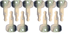 Fits 459A Kubota Excavator & Wheel Loader Replacement Key *10 Pack*