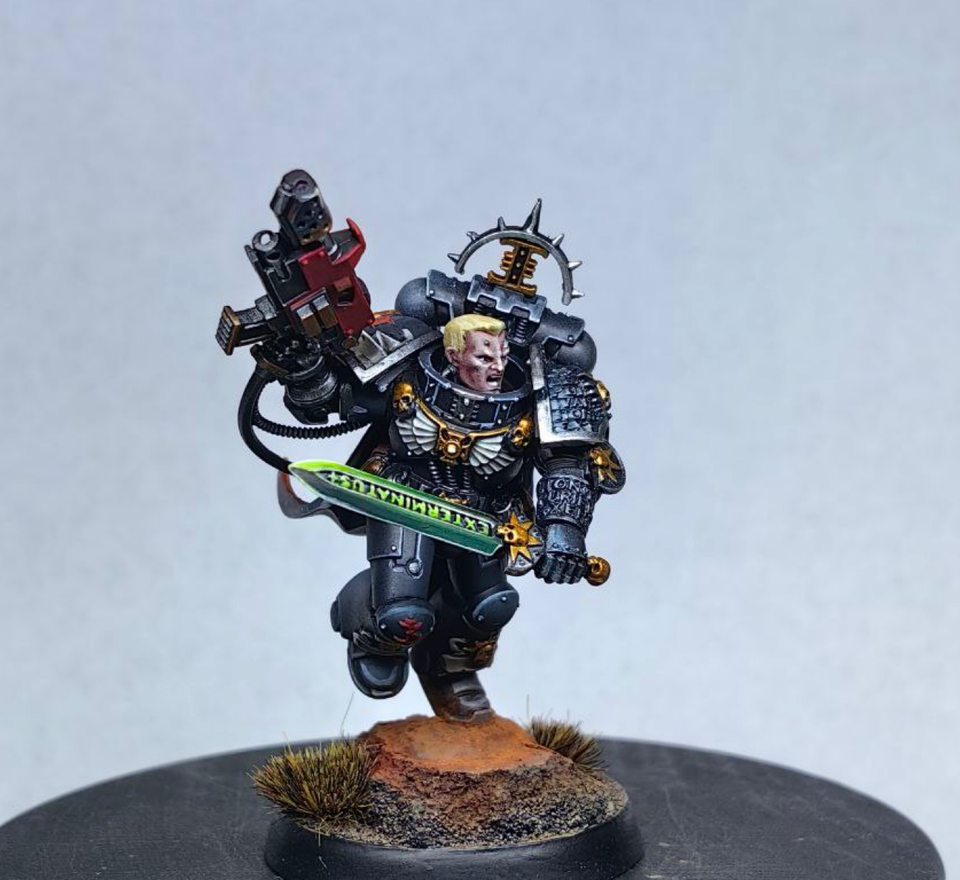 IN STOCK Watch Captain Artemis Deathwatch painted figure Warhammer 40k