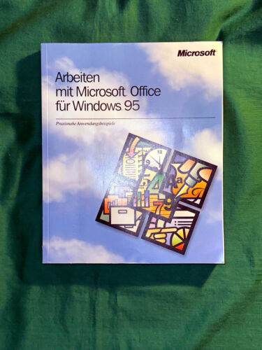 Vintage - Arbeiten mit Microsoft Office für Windows 95 - SAMMLER EXEMPLAR - - Bild 1 von 8