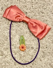 Gymboree Lot of 2 Orange Full Thanksgiving Hair Clips Headbands Accessories New