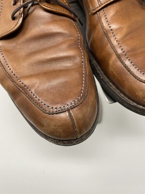 Allen Edmonds Road Warriors Brown Leather Derby Dress Shoes Mens Size 8.5 D Allen Edmonds Road Warriors Brown Derby Dress Shoes  main image 3