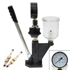 Diesel Injector Nozzle Pop Pressure Tester Dual Gauge Bar/PSI W/Filter 0- 60 Mpa