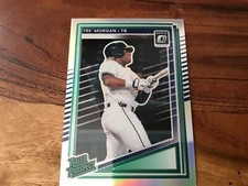 Tre Morgan 2025 Donruss RATED PROSPECT Optic Prizm  #126 - Rays RC