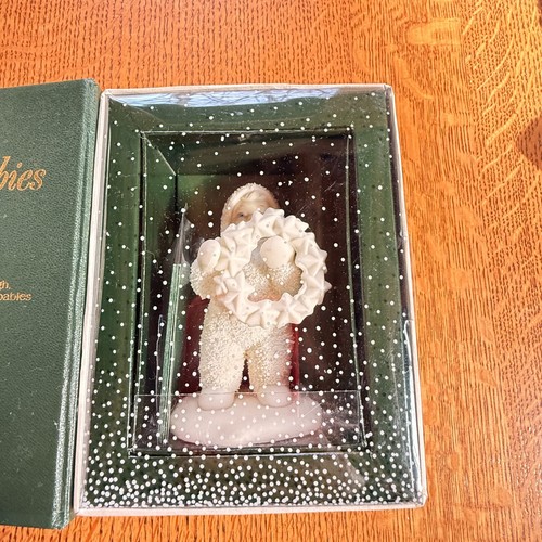 Dept 56 Snowbabies 'I Made this just for you' Snowbaby Figurine BRAND NEW - Picture 3 of 4