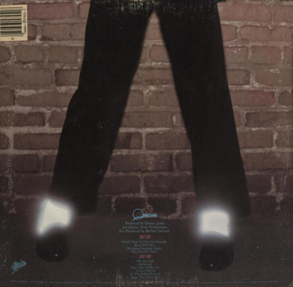 Michael Jackson - Off The Wall - Epic - FE 35745 - LP, Album, RE