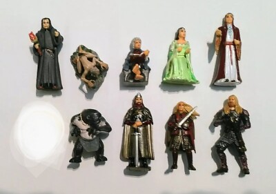LORD OF THE RINGS 3 LOTR KINDER SURPRISE FIGURES SET -  FIGURINES COLLECTIBLES
