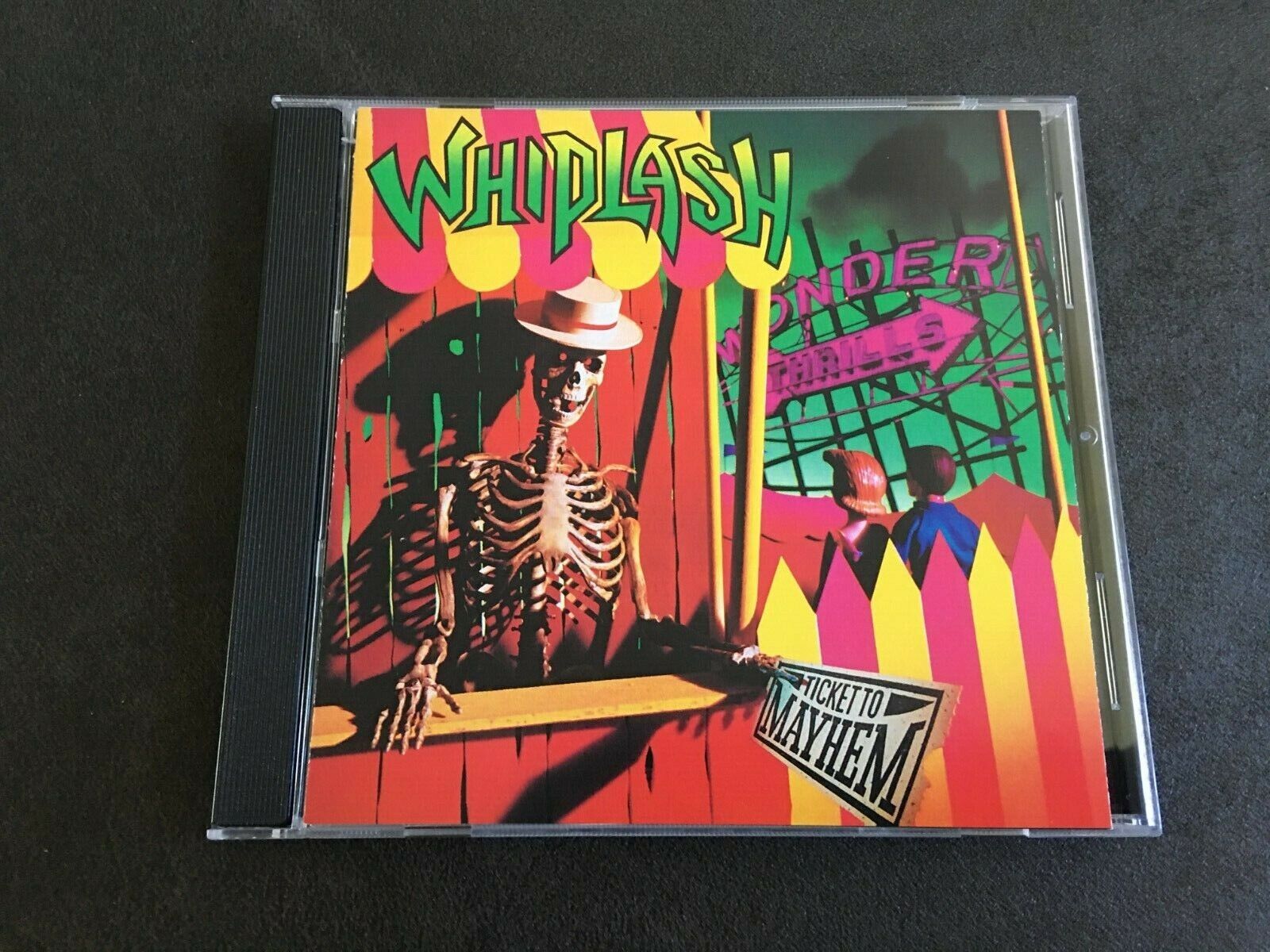WHIPLASH-Ticket To Mayhem-1987 CD 