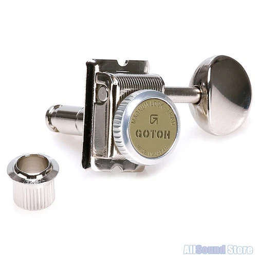 GOTOH SD91-MGT-05M Magnum Lock Trad Vintage Locking Tuners for Strat Tele NICKEL