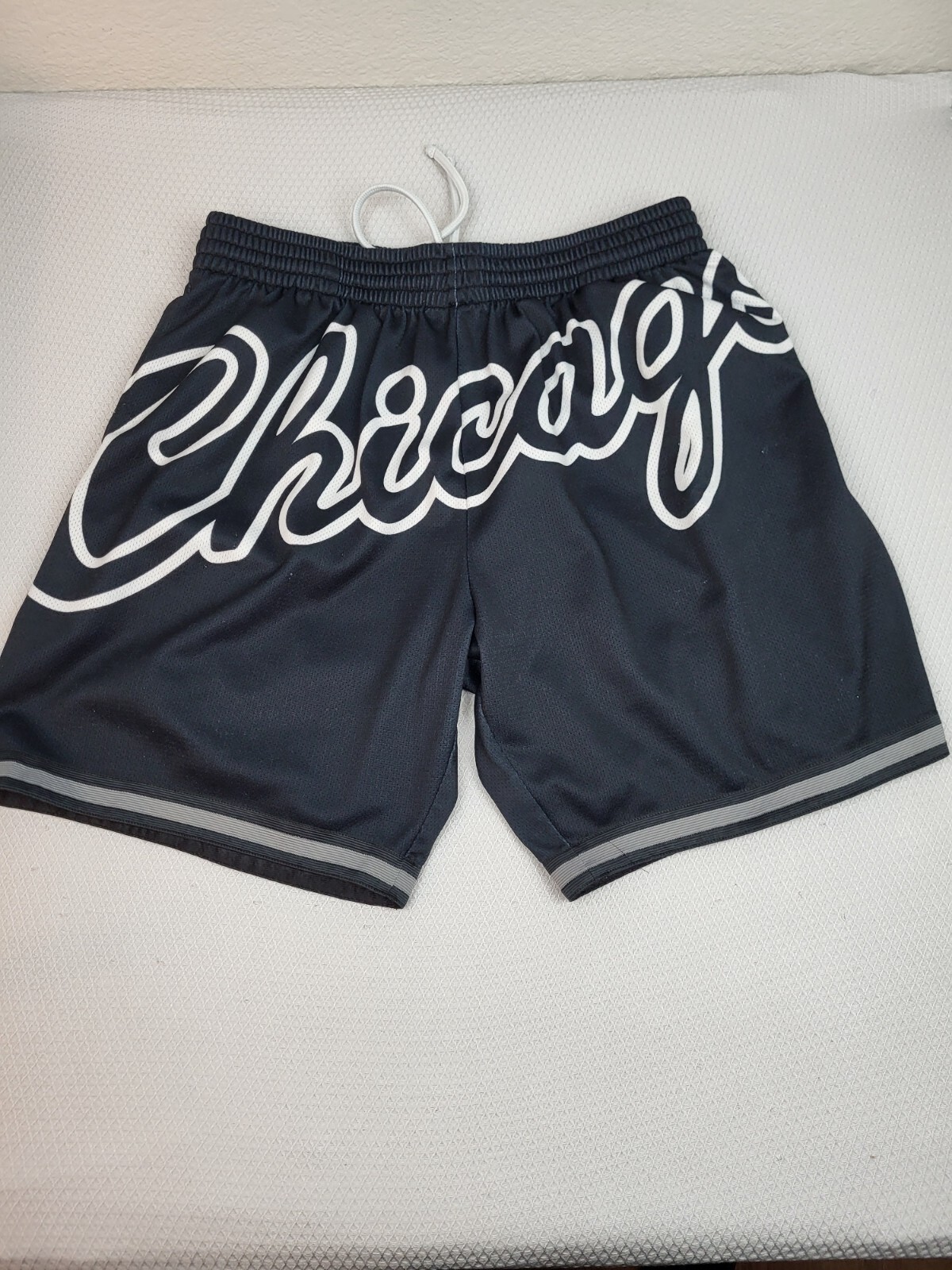 Mitchell & Ness Chicago Bulls Shorts Extra Large Mens Black Hardwood Classic