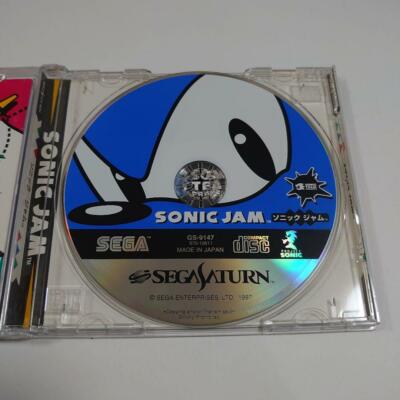 Sega Saturn Sonic Jam SS Sega Enter Prize Japan Import Game 1997